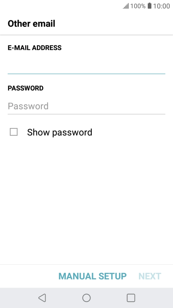 Press the field below 