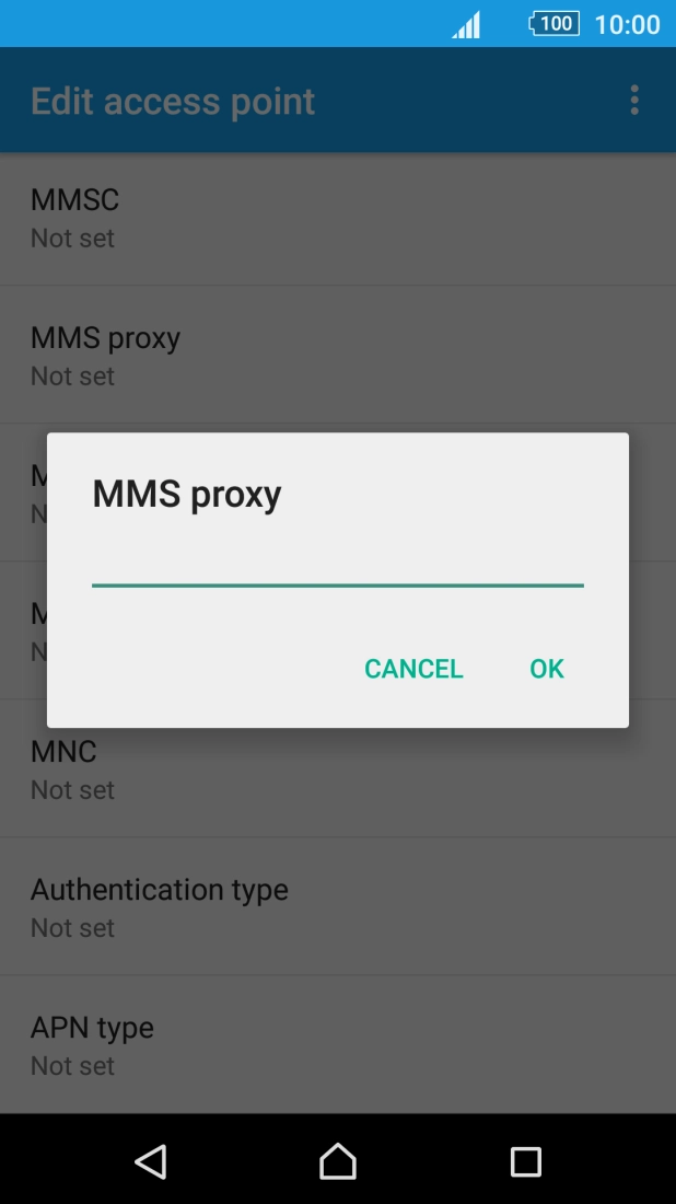 Key in 10.1.1.180 and press OK.