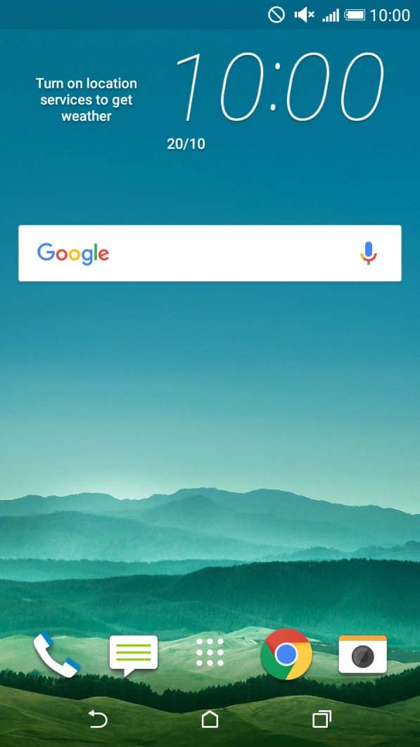 The silent mode icon shows that silent mode is turned on and all phone sounds are turned off.
