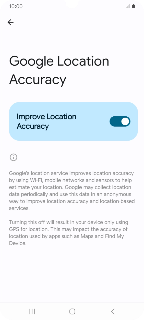 If you press the indicator next to If you press the indicator next to