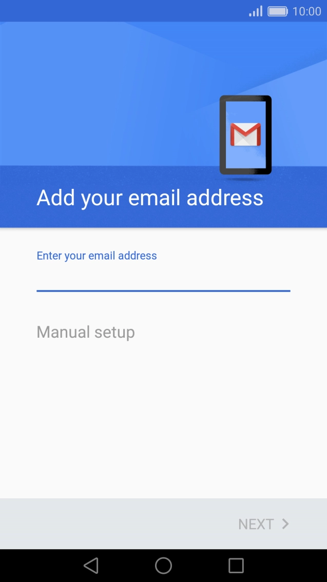 Press the field below 