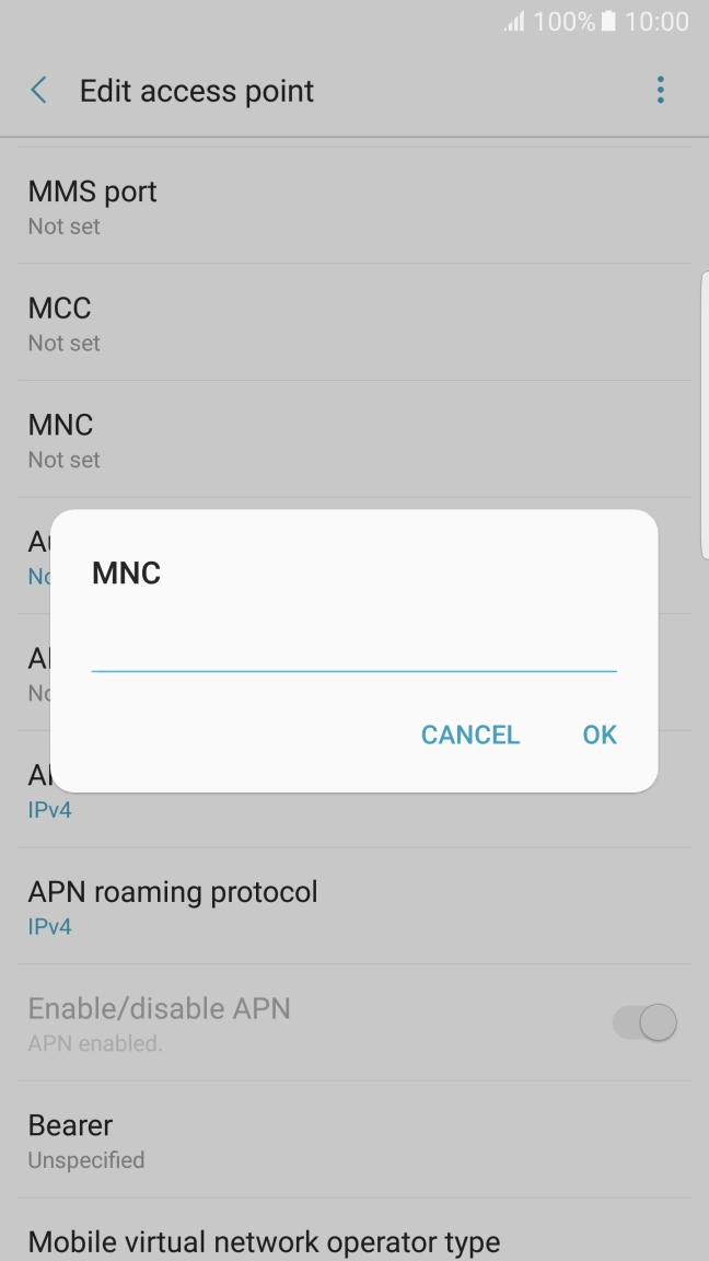 Key in 01 and press OK. Key in 01 and press OK.