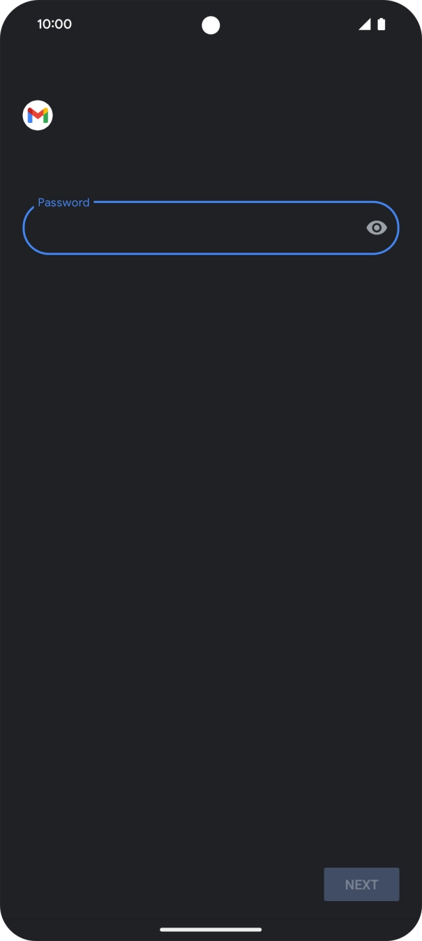 Press the field below 