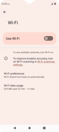 Press the indicator next to Press the indicator next to