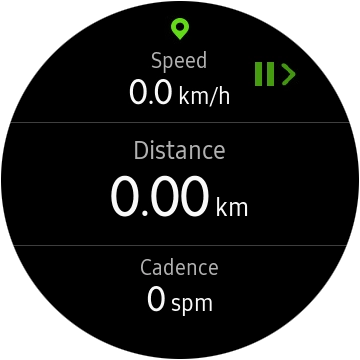 Press the Return key to pause an activity. Press the Return key to pause an activity.