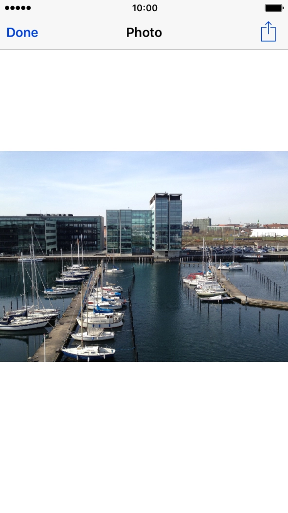 Press Done to return to the list of messages. Press Done to return to the list of messages.