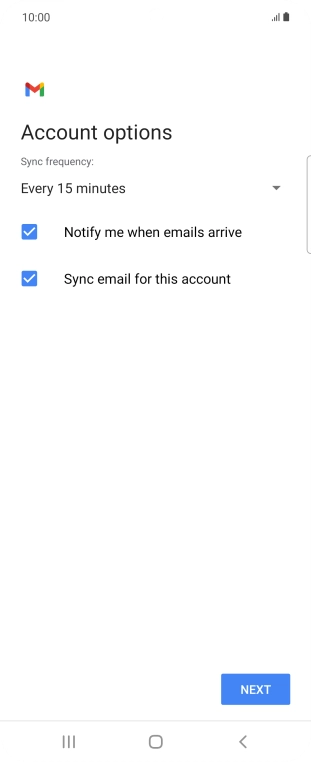 Press the drop down list below Press the drop down list below