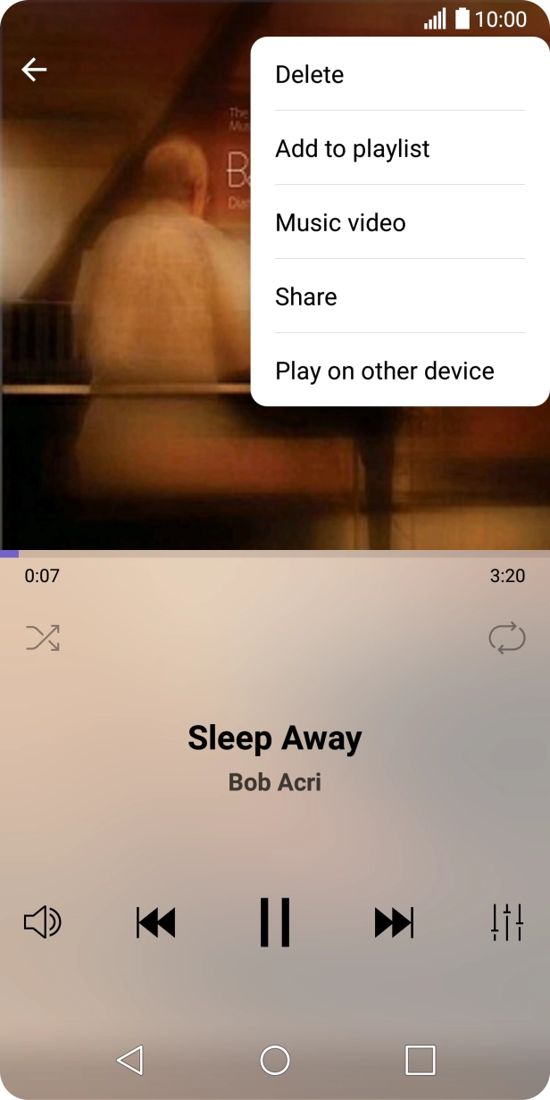 Press Add to playlist.