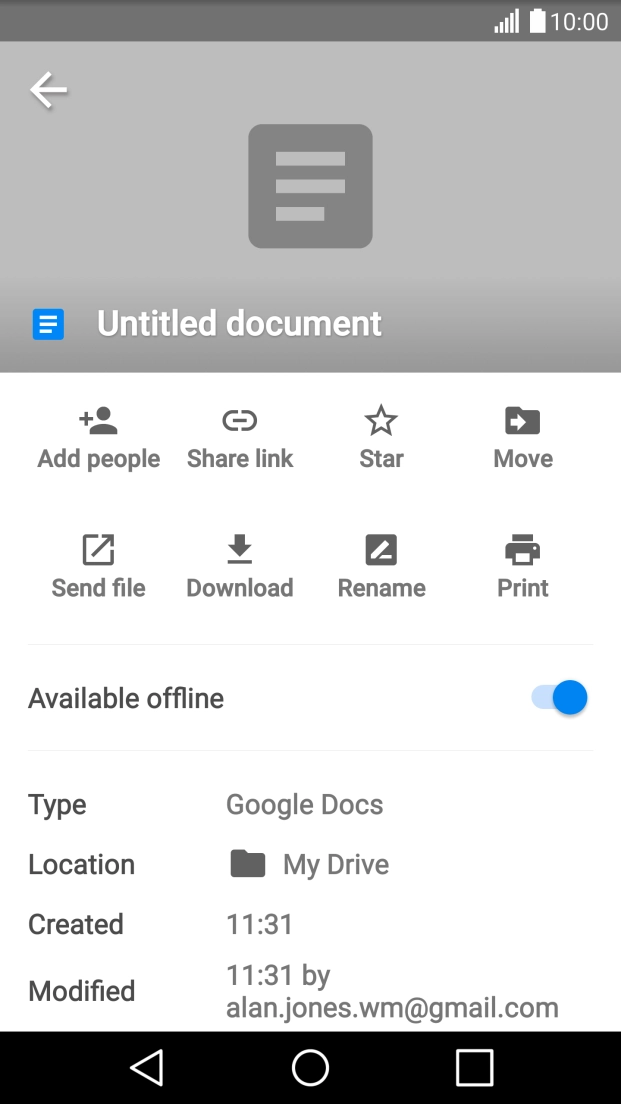 Press Rename and key in a name for the note.