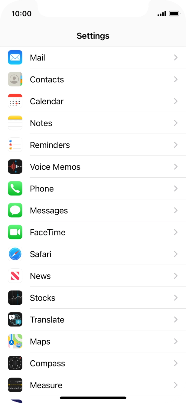 Press Safari. Press Safari.