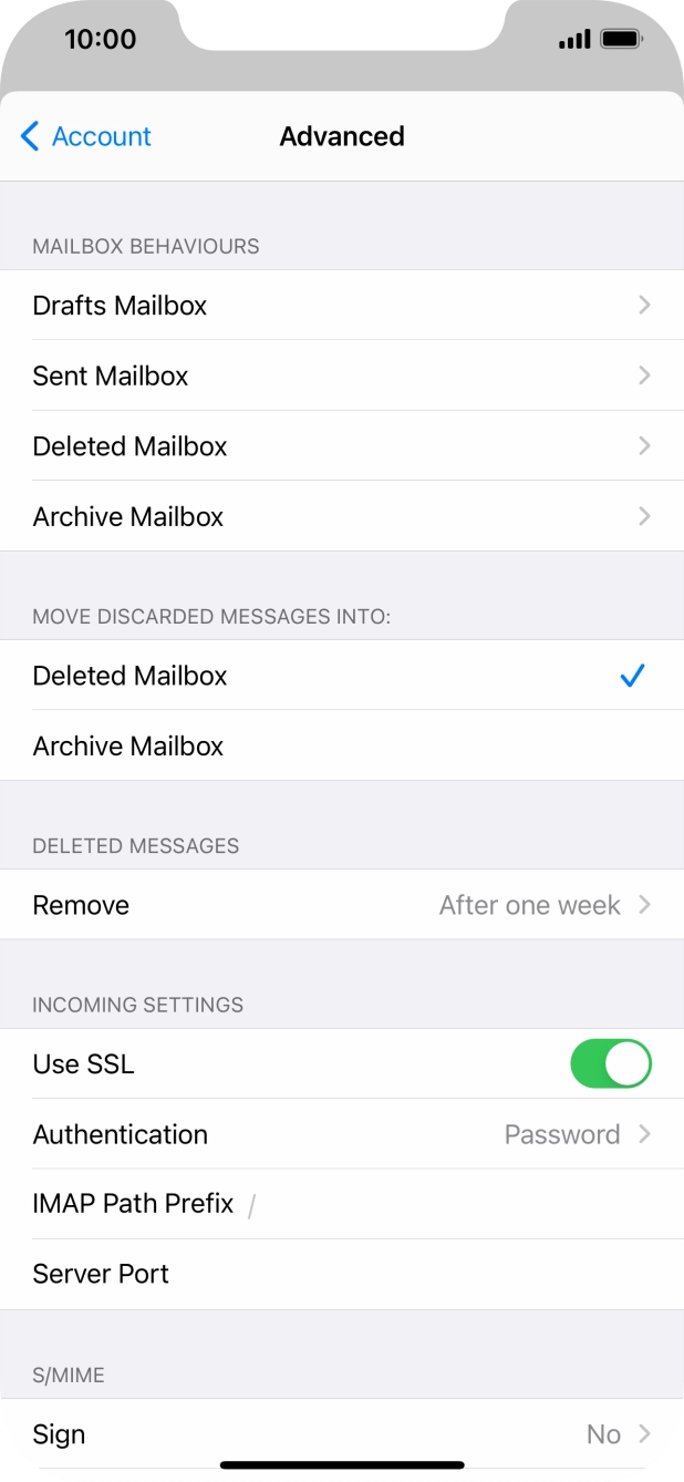 Press Authentication.