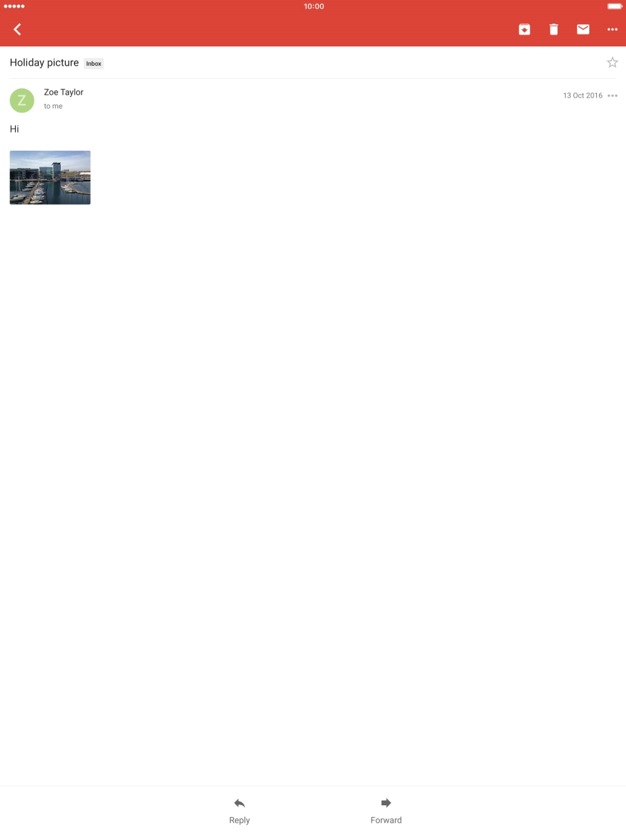 Press Reply and key in the required text. Press Reply and key in the required text.