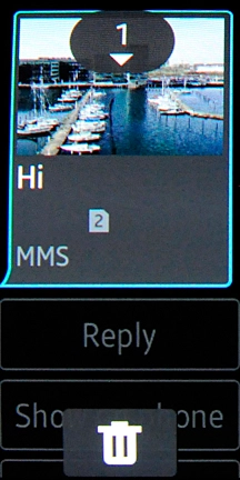 Press the delete icon.