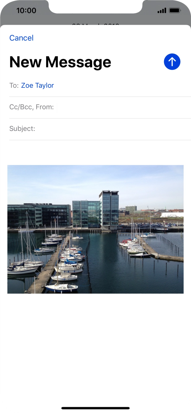 Press the field next to 