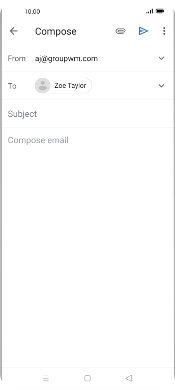 Press Subject and key in the required subject. Press Subject and key in the required subject.