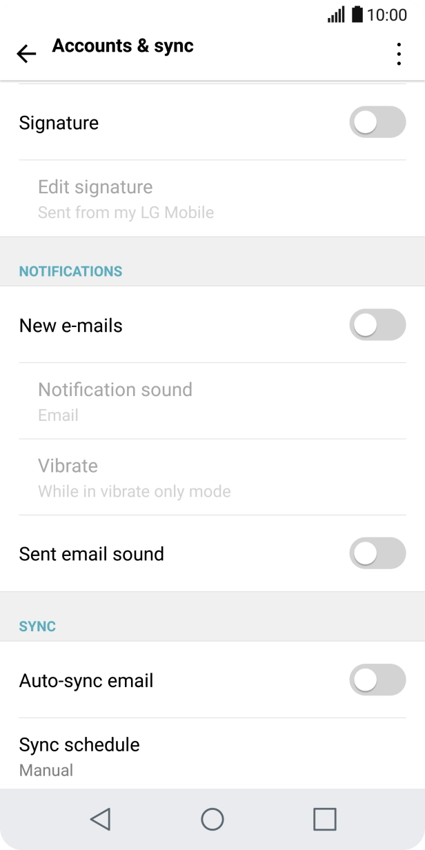 Press the indicator next to Press the indicator next to