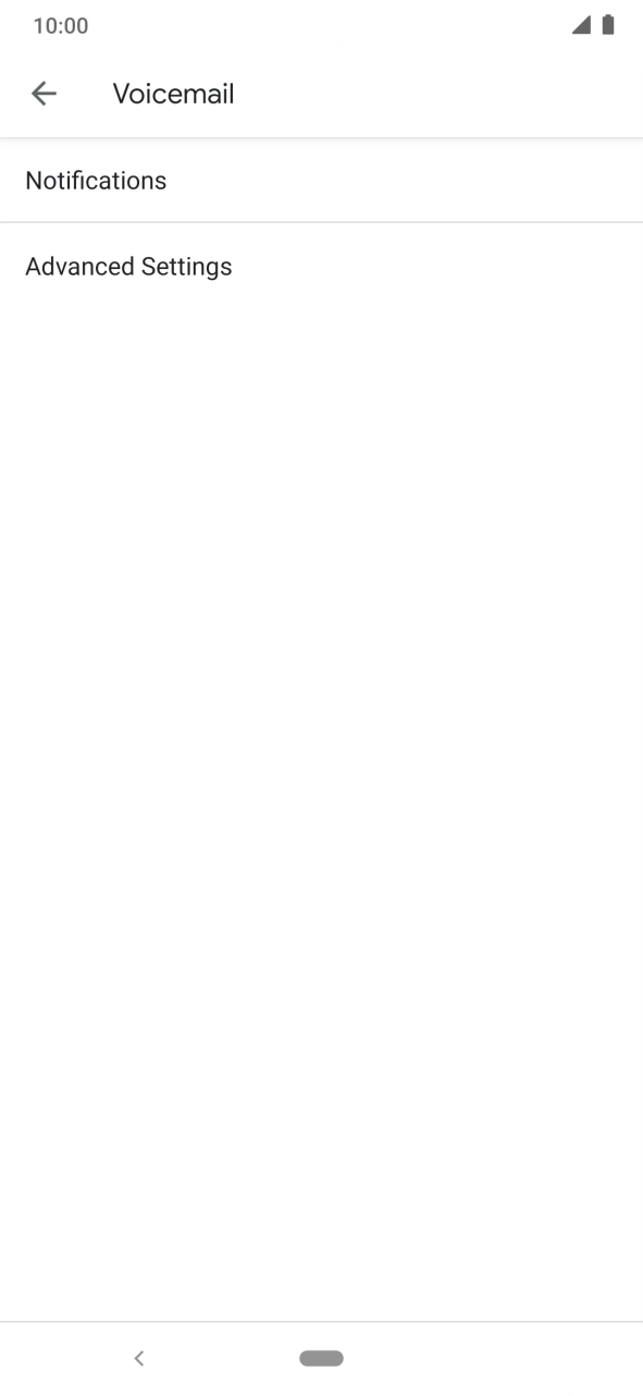 Press Advanced Settings.