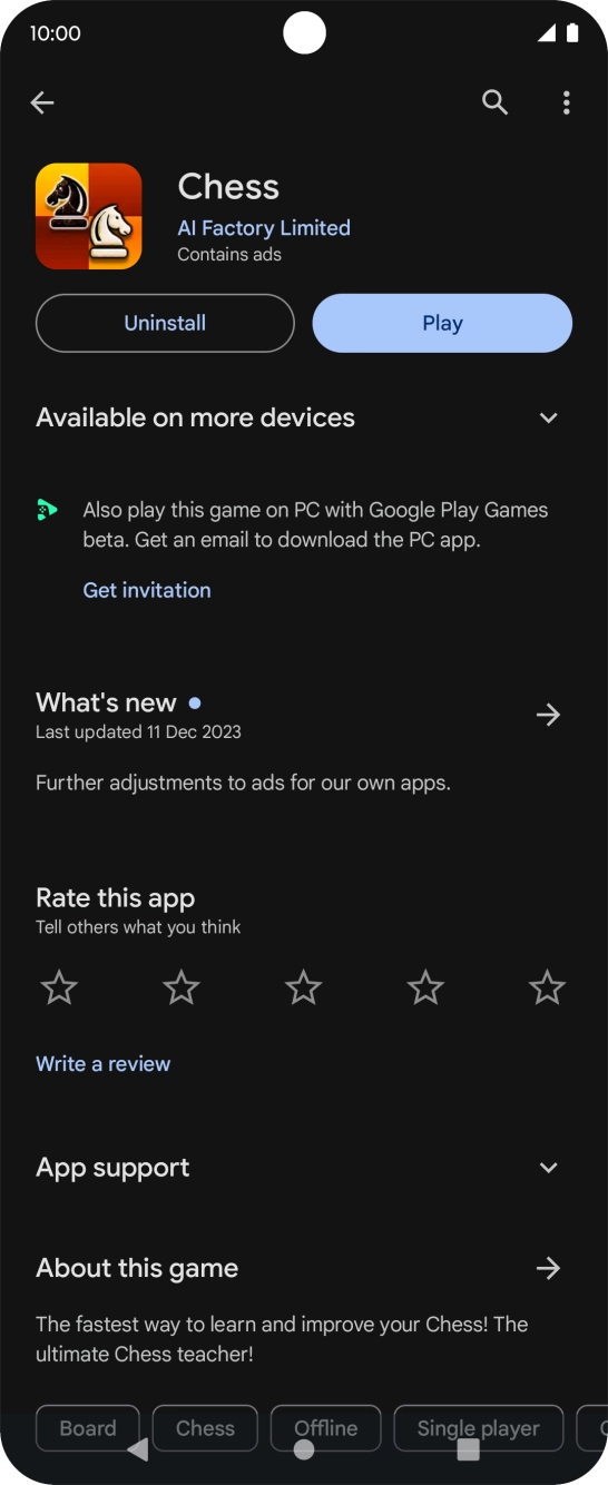 Press the Home key to return to the home screen. Press the Home key to return to the home screen.