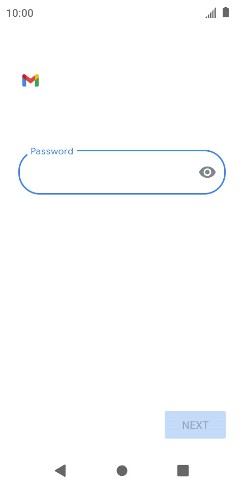 Press the field below 