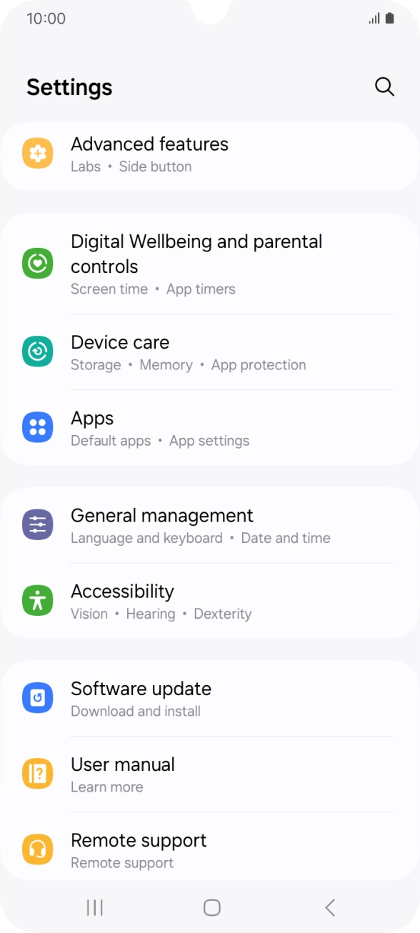 Press General management.