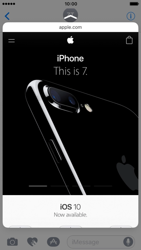 Hard press the screen to see a section of the required content.