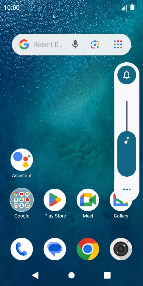 Press the sound icon.