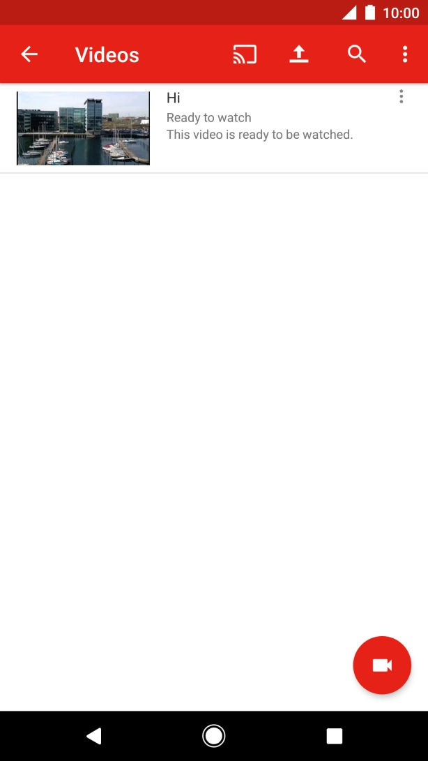 Press the search icon.