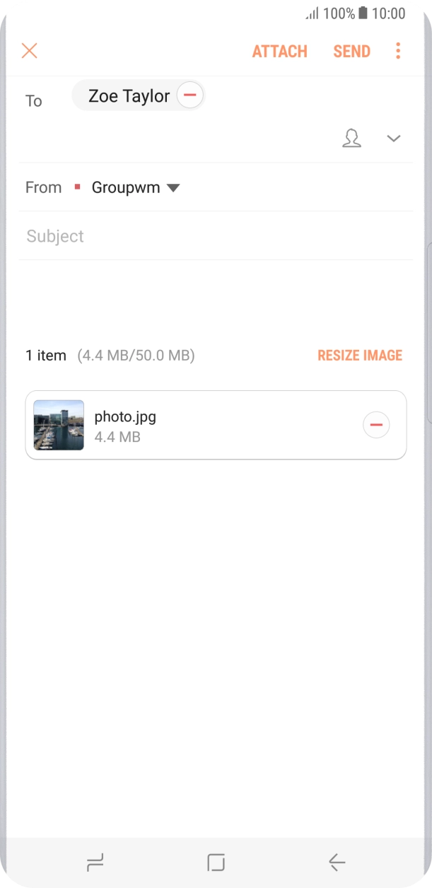Press Subject and key in the required subject.