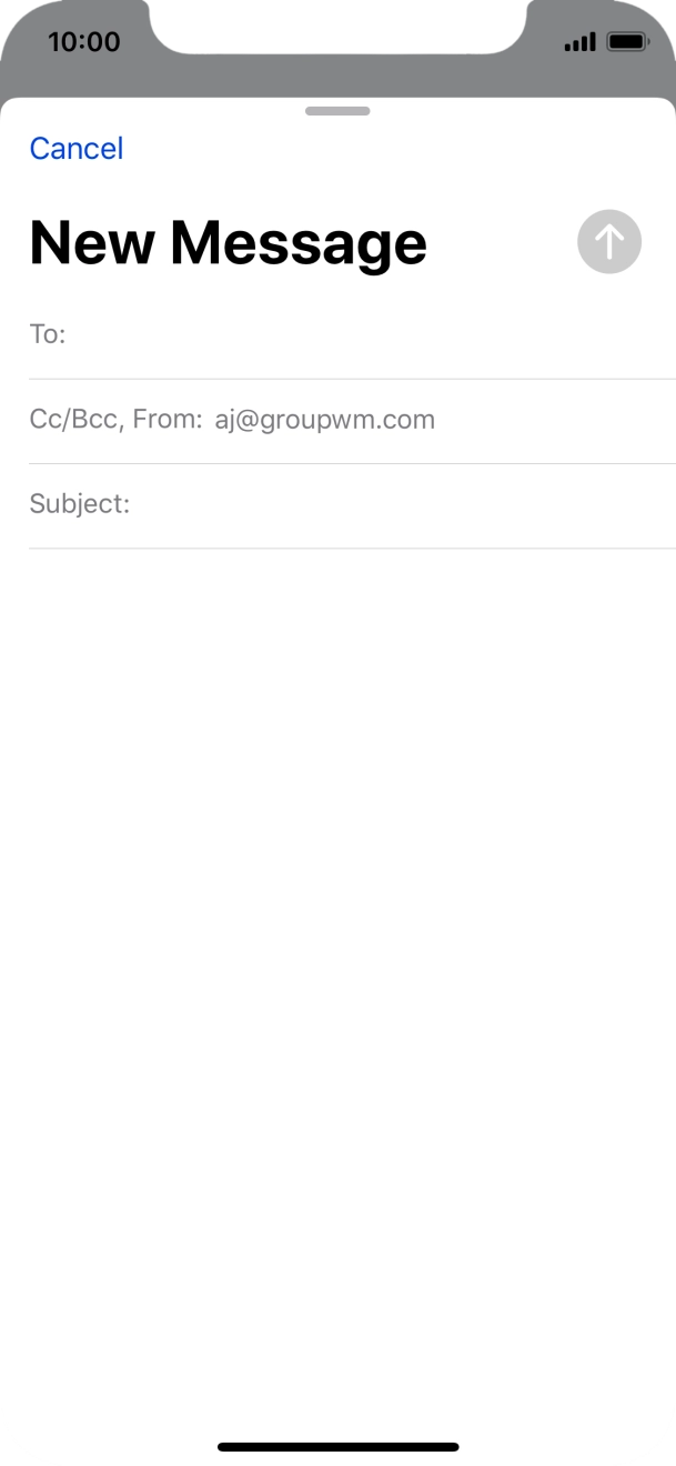 Press the field next to 