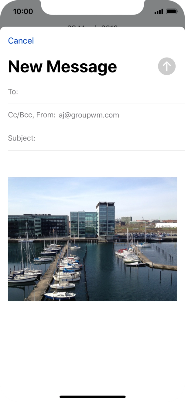 Press the field next to 