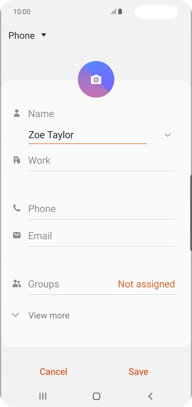 Press Phone and key in the required phone number.