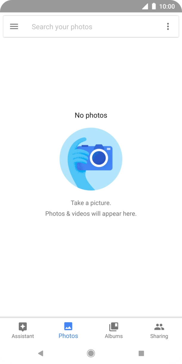 Press Albums and go to the required folder. Press Albums and go to the required folder.