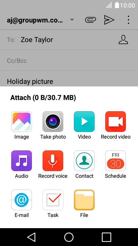 Press Image and go to the required folder.