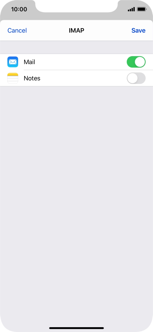 Press Save. Your email account has now been set up. To select more settings for incoming and outgoing server, proceed with the following steps.