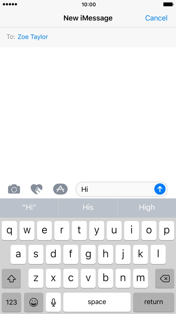 Press the sticker icon and follow the instructions on the screen to add a sticker to your iMessage. Press the sticker icon and follow the instructions on the screen to add a sticker to your iMessage.