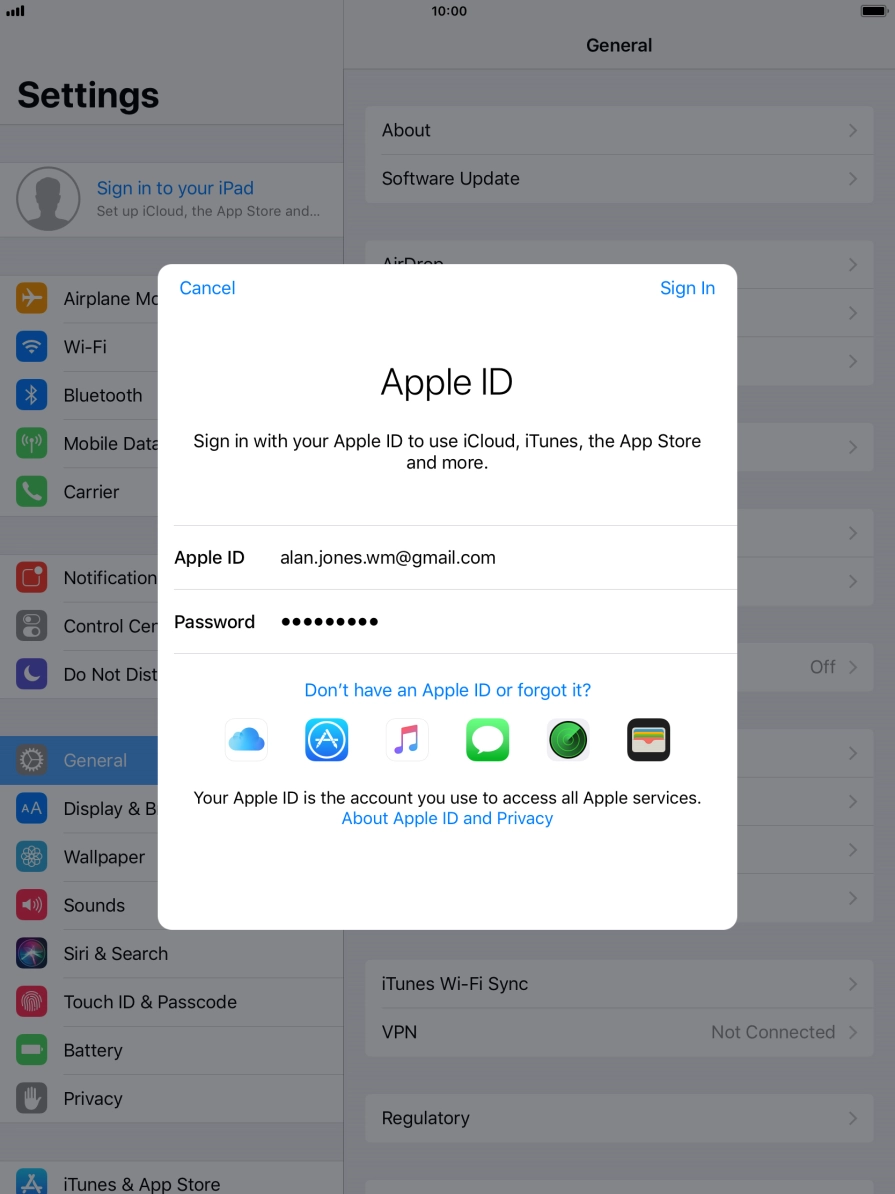 Press Sign In. Press Sign In.