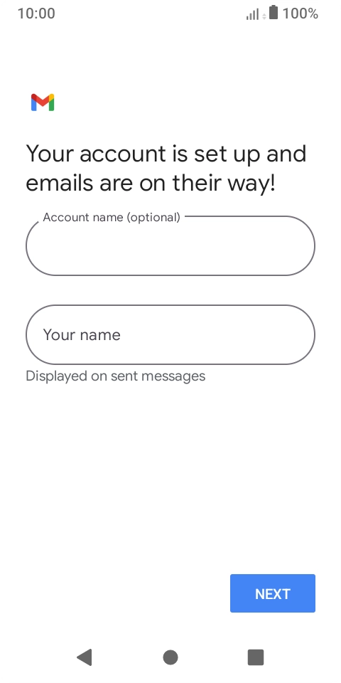 Press the field below 