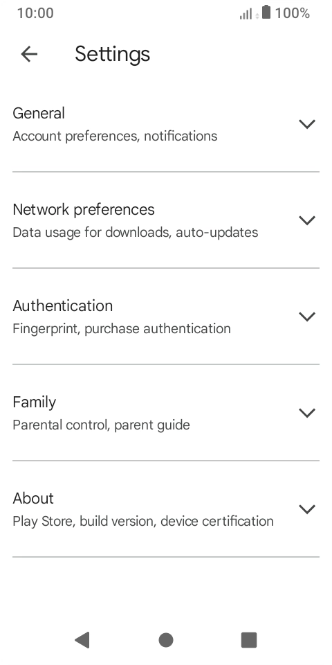 Press Network preferences.