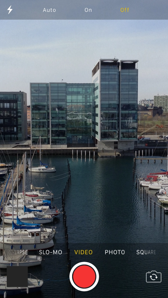 Press the required setting.