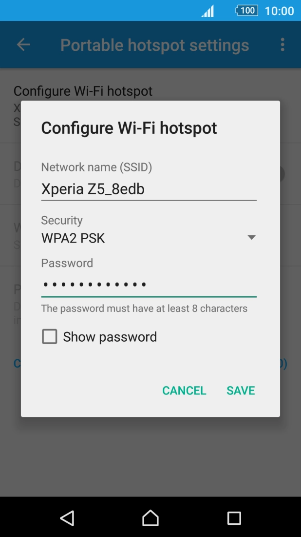 Press the field below Press the field below