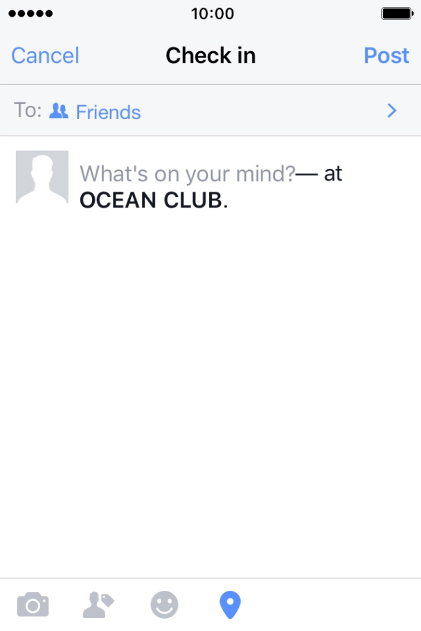 Press arrow right next to 