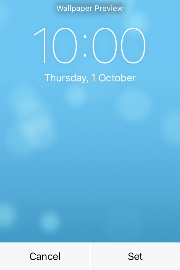 Press Set. Press Set.