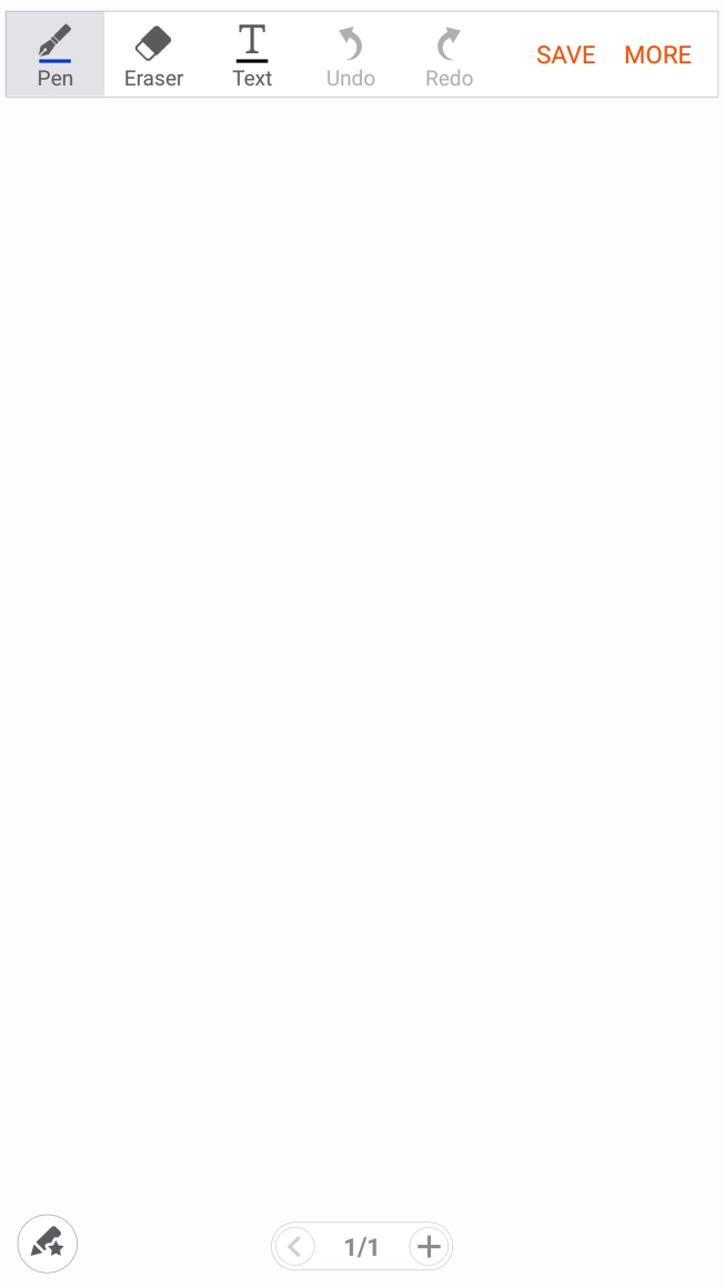 Press Text and write the text for your note.