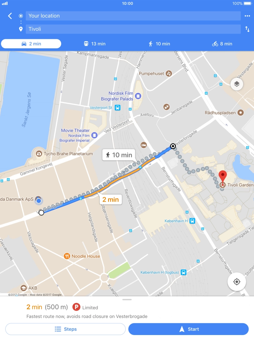 Press the required mode of transportation. Press the required mode of transportation.