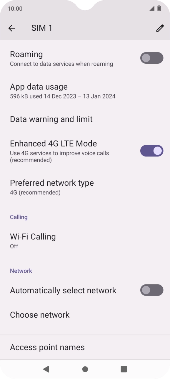 Press the indicator next to Press the indicator next to