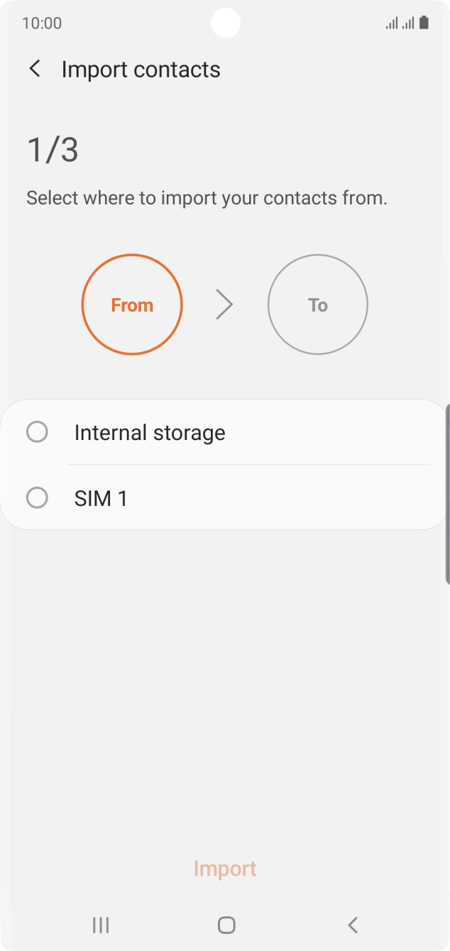 Press the name of your SIM.