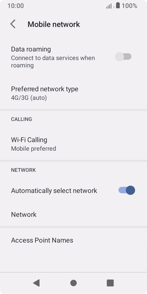 Press Access Point Names. Press Access Point Names.