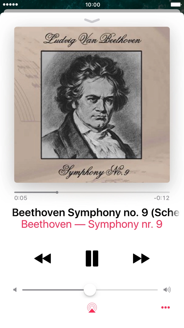 Press arrow right to go to the next audio file.