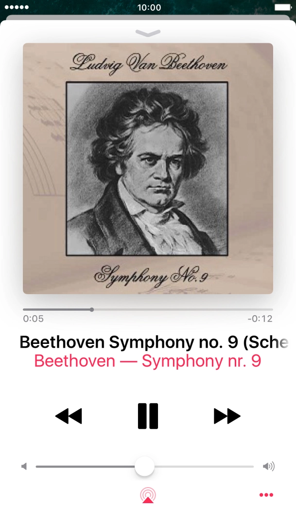 Press arrow right to go to the next audio file.