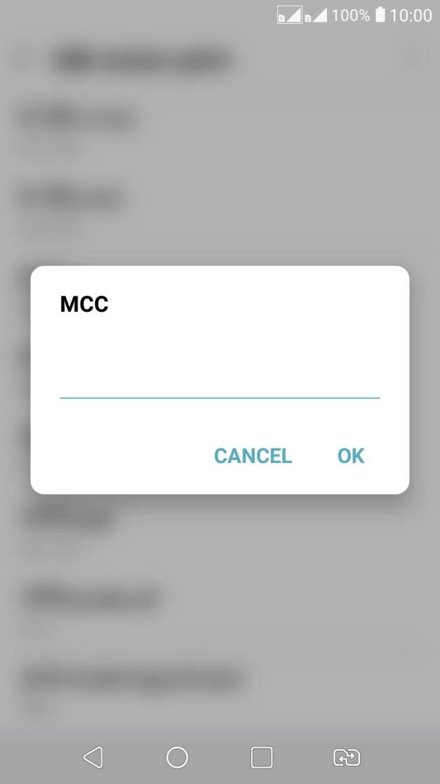 Key in 505 and press OK.
